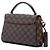 Louis Vuitton Brown Damier Ebene Croisette Marrone - vista 2