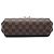 Louis Vuitton Brown Damier Ebene Croisette Marrone - vista 3