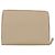 Portadocumenti e pochette con zip Fendi in pelle beige