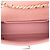 Chanel Mini Reissue 2.55 Flap in pelle d'agnello iridescente rosa, trapuntata Chocolate Bar - vista 4