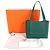 Hermès Green Clemence Cabasellier 31 Verde - vista 12
