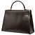 Hermès Brown Box Calf Kelly II Sellier 32 Marrone Marrone scuro - vista 2