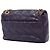 Chanel Purple Small Diamond Debossed Calfskin Reissue 2.55 Cosmos Flap Porpora - vista 2