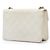 Chanel White Quilted Lambskin Crystal Geometric CC Frame Flap Bianco Crudo - vista 2