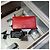Chanel Camellia Wallet On Chain Red Leather - view 2