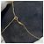 Collana con pendente Tiffany & Co. T Smile D'oro - vista 5