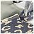 Céline Borsa Celine C Macadam Denim Navy da donna Blu navy - vista 6