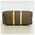 Borsa Boston Louis Vuitton Keepall 45 Monogram Marrone - vista 3