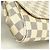 Borsa Louis Vuitton Damier Azur Favorite MM Bianco - vista 6