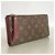 Louis Vuitton Monogram Portefeuille Adele Long Wallet Braun Fuschia - Ansicht 2