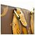 Borsa Louis Vuitton Monogram Giant Reverse OnTheGo EW Marrone - vista 9