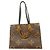 Borsa Tote Louis Vuitton Monogram Giant Reverse OnTheGo MM Marrone