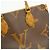 Borsa Tote Louis Vuitton Monogram Giant Reverse OnTheGo MM Marrone - vista 10