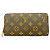 Cartera Zippy Monogram Louis Vuitton Castaño