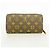 Cartera Zippy Monogram Louis Vuitton Castaño - vista 9