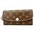 Louis Vuitton Monogram Portefeuille Emilie Long Wallet Rosa