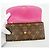 Louis Vuitton Monogram Portefeuille Emilie Long Wallet Rosa - vista 7