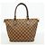 Borsa Louis Vuitton Damier Saleya PM Damier ebene - vista 9