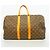 Borsa Louis Vuitton Boston Monogram Keepall 45 Marrone - vista 11