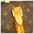 Borsa Louis Vuitton Boston Monogram Keepall 45 Marrone - vista 7