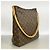 Bolso de hombro Louis Vuitton Monogram Looping GM Castaño - vista 2