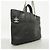 Borsa Tote Chanel in pelle di vitello martellata nera Nero - vista 2