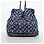 Borsa Tote Louis Vuitton Monogram Denim Noeful MM Blu - vista 10