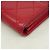 Cartera larga Chanel de piel de becerro granulada roja - vista 5