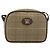 Borsa a tracolla Burberry Nova Check in tela Beige