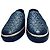 Sneakers Balmain Slip-On in Pelle Matelassé Nero e Oro - Nuove - Full Set D'oro