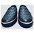 Sneakers Balmain Slip-On in Pelle Matelassé Nero e Oro - Nuove - Full Set D'oro - vista 2