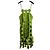 Autre Marque Abito Midi ARRANGE Floreale Verde con Cut-Out