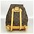 Zaino Louis Vuitton Monogram Montsouris MM Marrone - vista 12