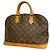 Borsa Louis Vuitton Alma Monogram Marrone