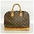 Borsa Louis Vuitton Alma Monogram Marrone - vista 9