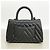 Coco Handle Borsa Chanel in pelle di vitello martellata nera Nero - vista 9