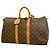 Borsa Louis Vuitton Boston Monogram Keepall 45 Marrone