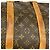 Borsa Louis Vuitton Boston Monogram Keepall 45 Marrone - vista 11