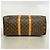 Borsa Louis Vuitton Boston Monogram Keepall 45 Marrone - vista 3