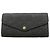 Louis Vuitton Monogram Empreinte Portefeuille Sarah Long Wallet Nero