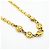 Collana Chanel placcata oro con strass D'oro - vista 2