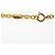 Collana Chanel placcata oro con strass D'oro - vista 4