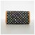 Cartera larga Louis Vuitton Noir Tri-Fold Negro - vista 8