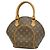 Louis Vuitton Monogram Ellipse PM Handtasche Braun