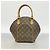 Louis Vuitton Monogram Ellipse PM Handtasche Braun - Ansicht 10