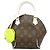 Borsa Louis Vuitton Monogram Ellipse BB Marrone