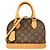 Borsa Louis Vuitton Alma BB Monogram Marrone