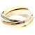 Cartier Trinity Oro Tricolore 18K Medium D'oro - vista 4