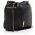 Borsa a spalla grande Saint Laurent Jamie 4.3 Pochon in pelle di agnello Nero - vista 2