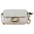 Fendi Mini Borsa Baguette a Spalla Bianco